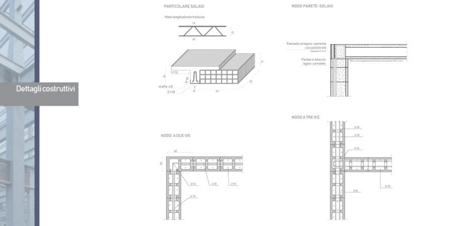 Progetto strutturale complesso scolastico Ostia Studio Pertici